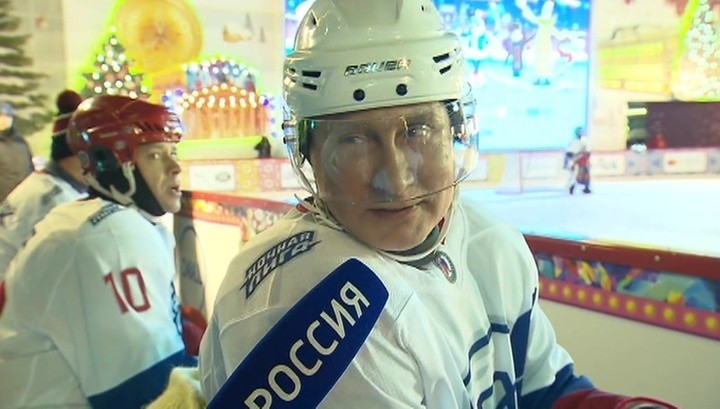 Putin hokkey oynadı - FOTO + VİDEO