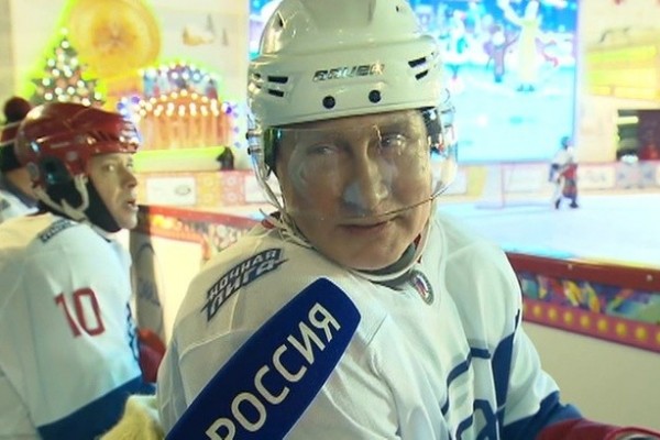 Putin hokkey oynadı - FOTO + VİDEO