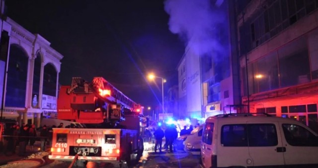 Ankarada fabrik yandı - 5 suriyalı öldü - FOTOLAR