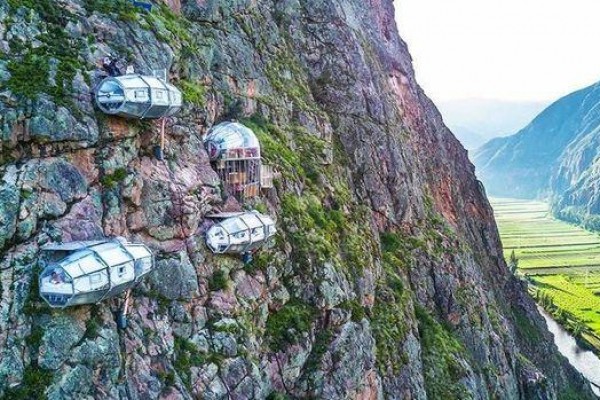 Dünyanın ən yüksək yaşayış məskəni: Səma pansionatı -FOTOLAR
