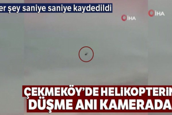 Dörd əsgərin öldüyü helikopterin qəza anı yayıldı - VİDEO