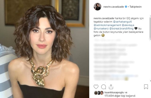 Azərbaycanlı aktrisanın 800 min manatlıq boyunbağısı gündəm oldu - FOTO