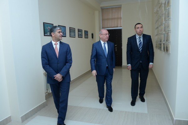 Azər Əliyev paralimpiya yığma komandası ilə görüşdü - FOTOLAR