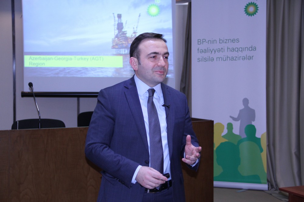 BP Azərbaycan şirkəti AzMİU-da seminar keçirdi - FOTO