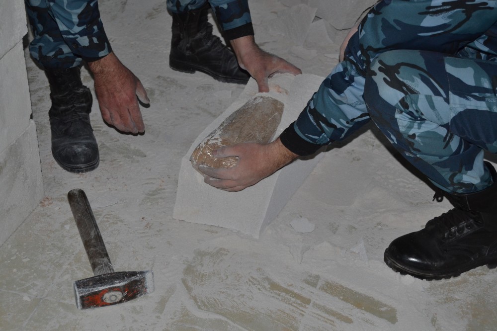 İrandan Gürcüstana aparılan 306 kiloqramdan artıq heroin müsadirə edildi - FOTOLAR