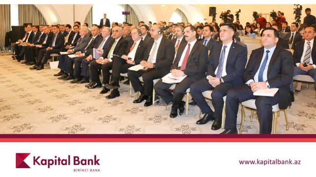 Kapital Bank  “İqtisadi islahatlar" adlı beynəlxalq konfransda iştirak edib 