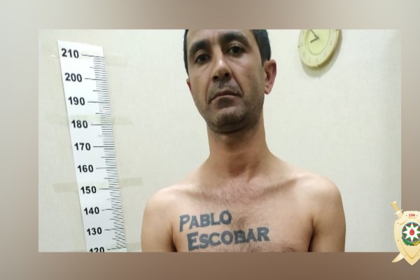 Narkobaron “Pablo Eskobar" Bakıda saxlanıldı - FOTO
