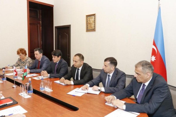 Fuad Muradov Gürcüstanın xarici İşlər nazirinin müavini ilə görüşüb - FOTO