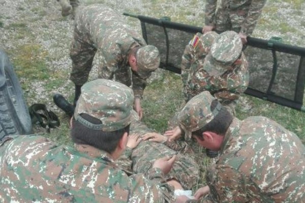 Dağlıq Qarabağda erməni hərbçi öldü 