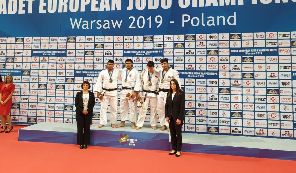 Cüdoçularımız Avropa birinciliyini 4 medalla başa vurublar - FOTO