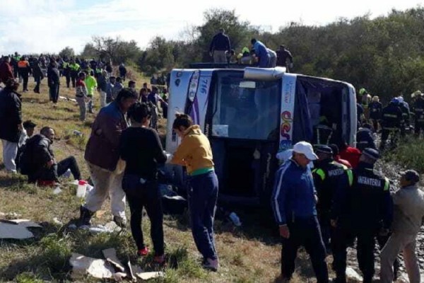 Argentinada sərnişin avtobusu aşdı: çox sayda ölü və yaralılar  var