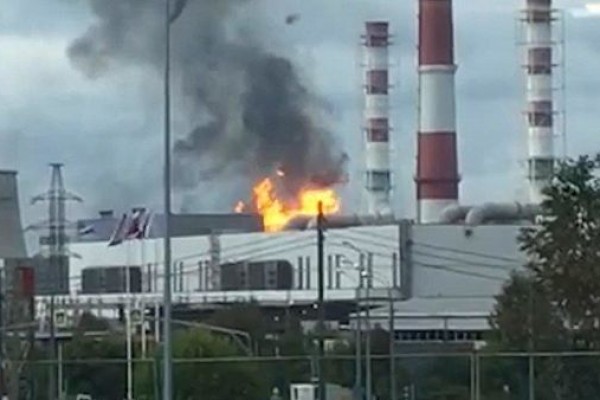 Moskvada istilik elektrik stansiyasındakı yanğın -  7 nəfər xəsarət aldı (VİDEO)