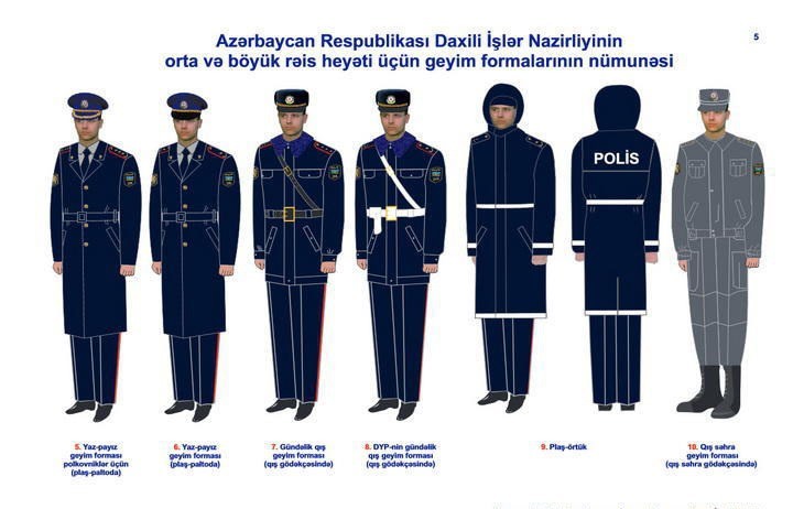 Azərbaycan polisi qış geyiminə keçdi - FOTO