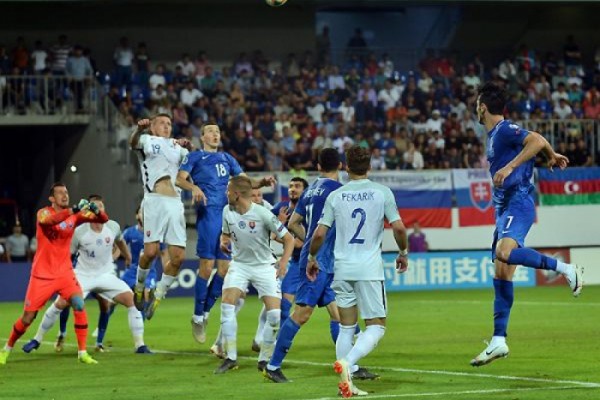 Azərbaycan-Slovakiya oyununda hesab açıldı - YENİLƏNİR