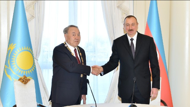 Nursultan Nazarbayev Azərbaycan Prezidentini təbrik etdi 