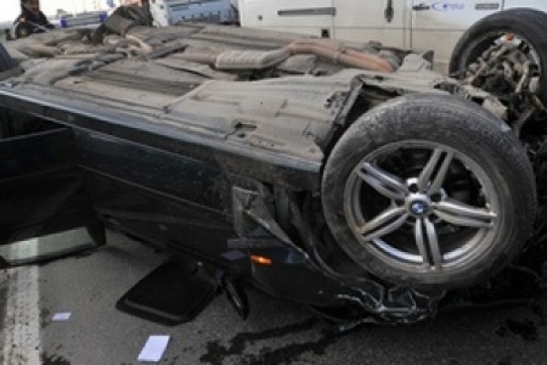 Siyəzəndə avtomobil aşdı - Sürücü öldü