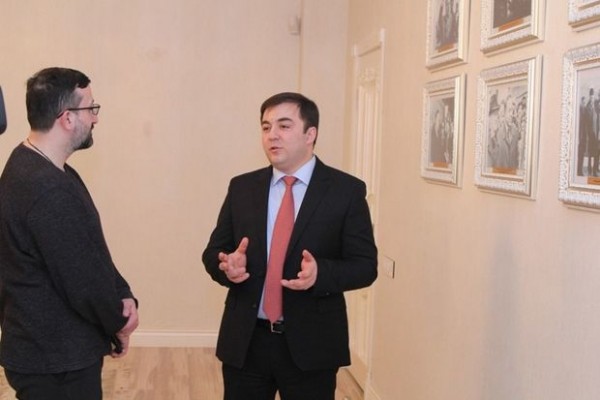 Emin Hacıyev Gürcüstan televiziyasına müsahibəsində hədəflərini açıqladı - FOTO