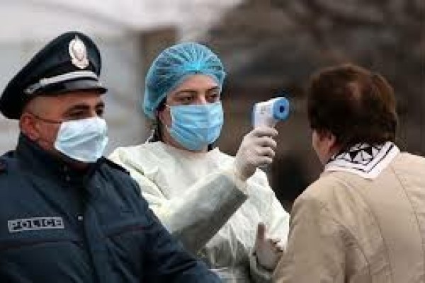 Ermənistanda 6 polis koronavirusa yoluxdu 