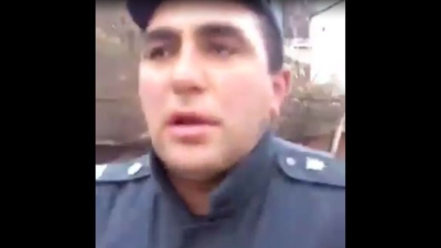 Sərxoş halda xidmət aparan polis işdən çıxarıldı- FOTO