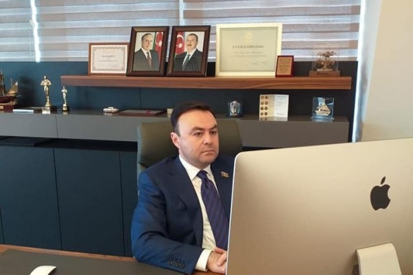 "Heydər Əliyev siyasəti: Azərbaycan gəncliyi" mövzusunda videokonfrans keçirildi - Foto