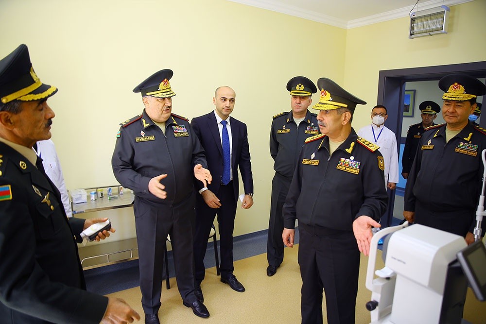 Zakir Həsənov Baş Klinik Hospitalın yeni korpusunun açılışında - VİDEO