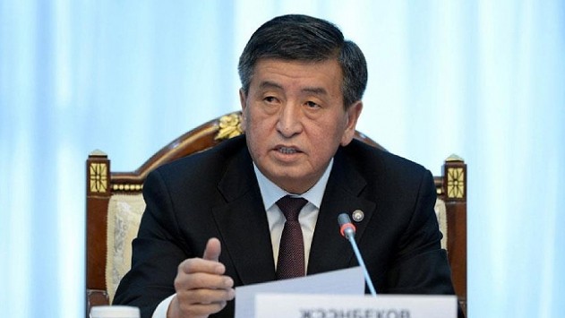 Qırğızıstan prezidenti karantinə alındı  