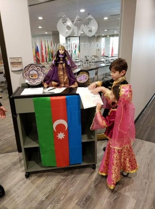 10 yaşlı azərbaycanlı ABŞ-da Prezident Mükafatı alıb - Foto