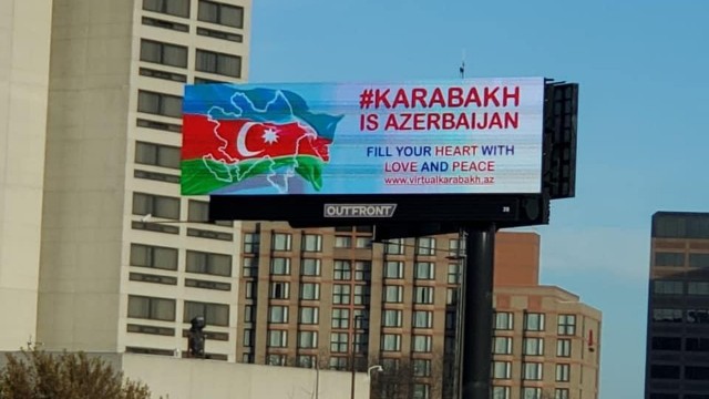 “Karabakh is Azerbaijan” şüarı Çikaqo yollarında - FOTOLAR
