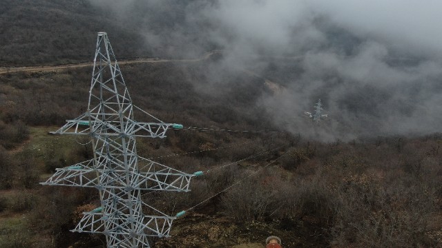 “Azərenerji” Şuşaya 110 kV-luq yüksəkgərginlikli elektrik xətti çəkir - VİDEO
