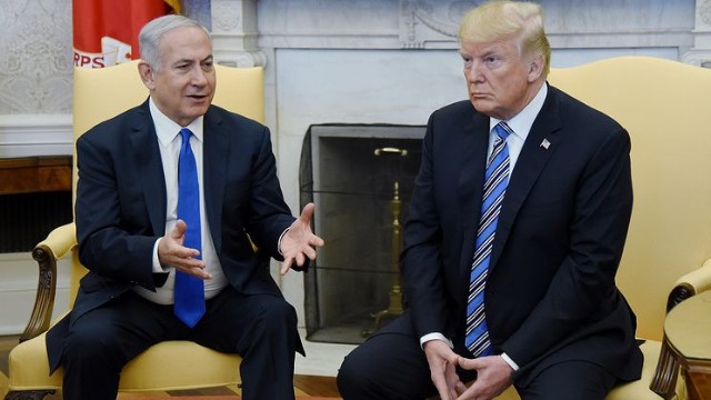 Netanyahu Trampla olan fotosunu sildi 