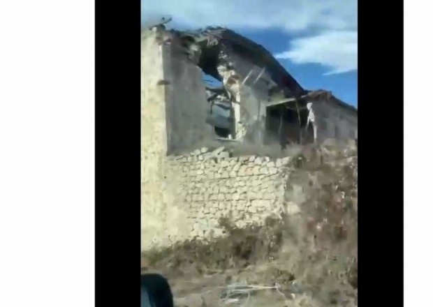 "Bütün bu dağıntıları seperatçılar törədiblər" - Ali Baş Komandan (VİDEO)