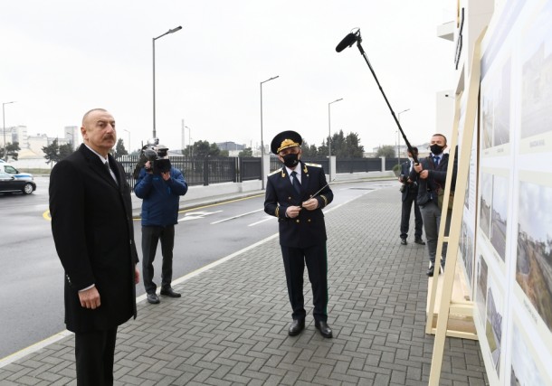Prezident Baş Prokurorluğun yeni inzibati bina kompleksinin açılışında - FOTOLAR (YENİLƏNİB)