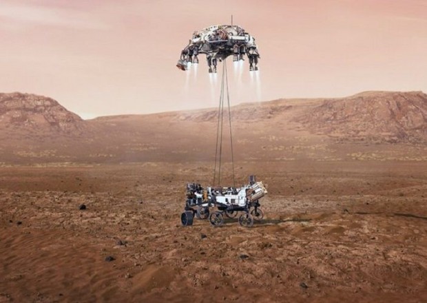 NASA-nın daha bir aparatı Marsa eniş etdi - VİDEO