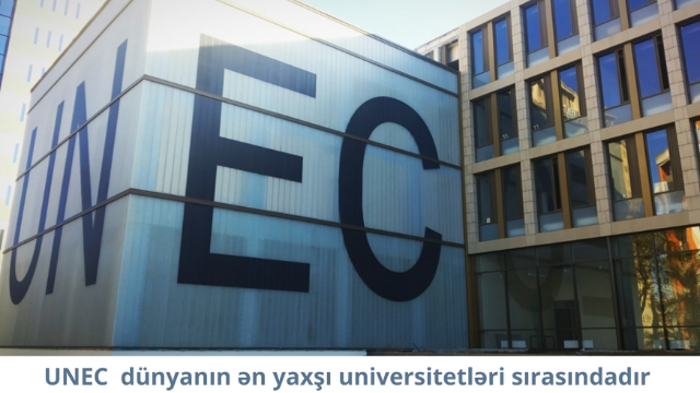 UNEC dünyanın ən yaxşı universitetləri sırasındadır 