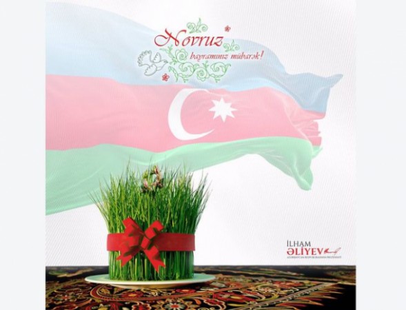 Prezidenti Novruz bayramı ilə bağlı paylaşım edib - FOTO