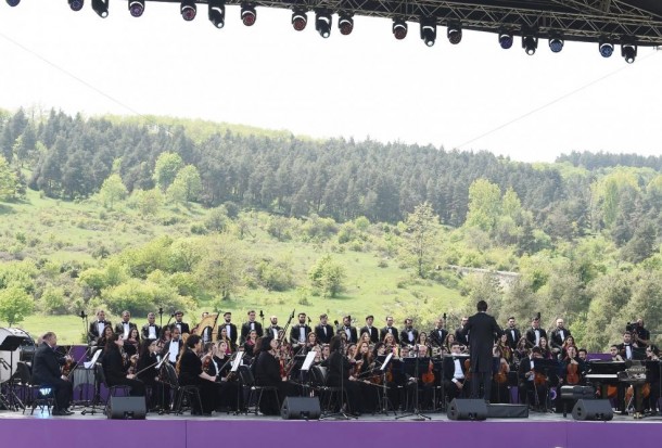 Şuşada “Xarıbülbül” musiqi festivalı başa çatdı FOTOLAR + VİDEO