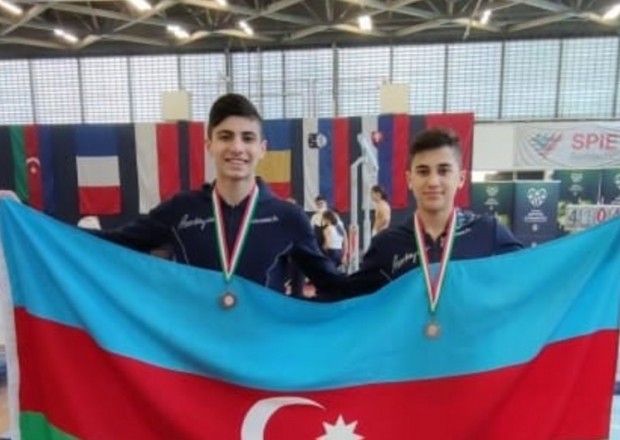 İki gimnastımız Macarıstanda medal qazandı 