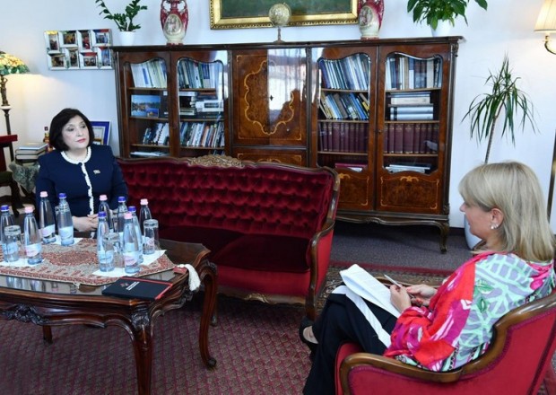Sahibə Qafarova Macarıstan Diplomatik Akademiyasında çıxış etdi 