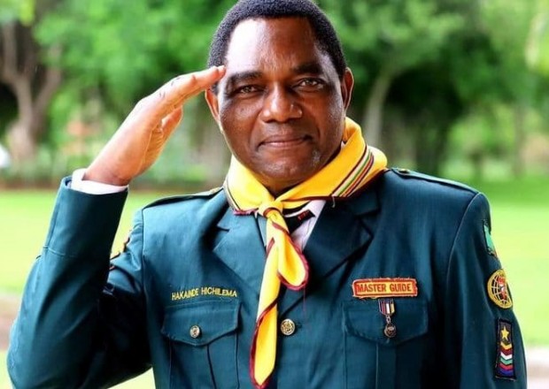Zambiyanın yeddinci prezidenti and içdi
