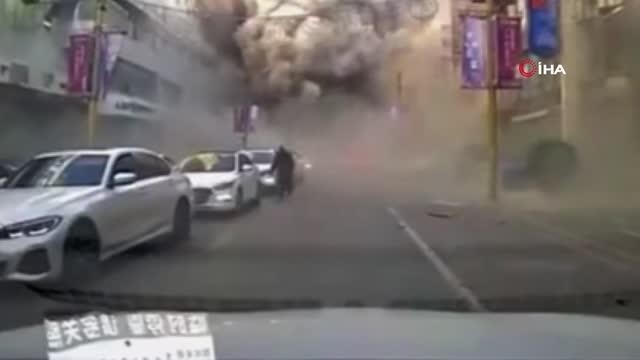 Çində partlayış: 3 ölü, 30 yaralı (VİDEO)