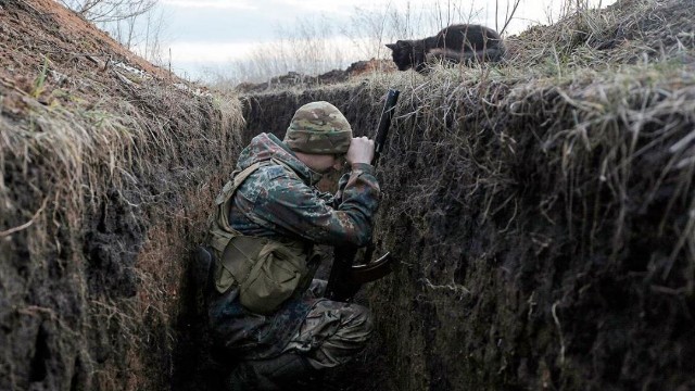 Donbasda gərginlik: Ukrayna bir kəndi geri qaytardı - VİDEO