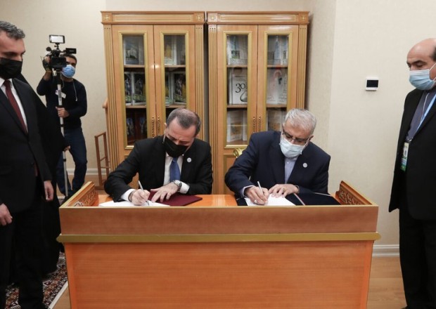 İran, Azərbaycan və Türkmənistan arasındasaziş imzalandı