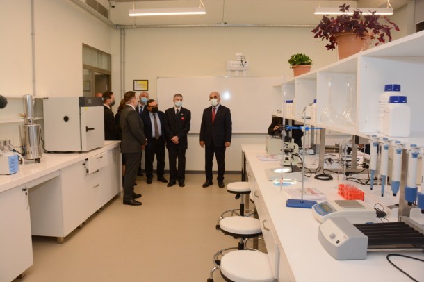 UNEC-də Aziz Sancar adına Qida təhlükəsizliyi laboratoriyasının açılışı oldu- FOTOLAR