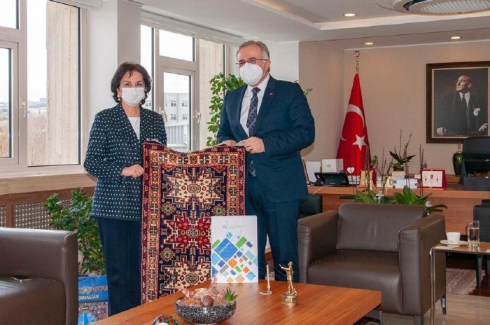AzMİU-nun rektoru Ankarada ezamiyyətdə olub - FOTOLAR