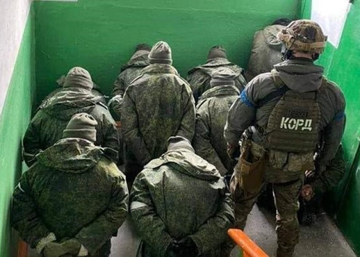 Ukraynada 560-dan çox rusiyalı hərbi əsir var 