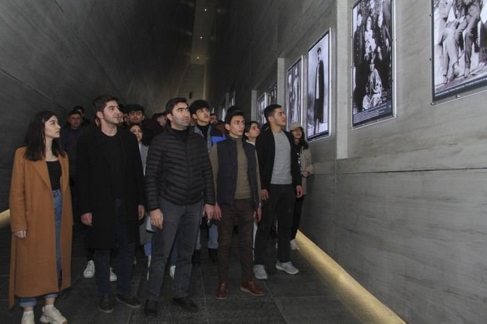 AzMİU THİK-in üzvləri Quba Soyqırımı Memorial Kompleksində  - FOTOLAR