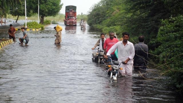 Pakistanda yağışdan ölənlərin sayı artıb 