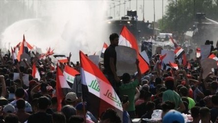 İraqda toqquşma - Yüzdən çox polis yaralandı