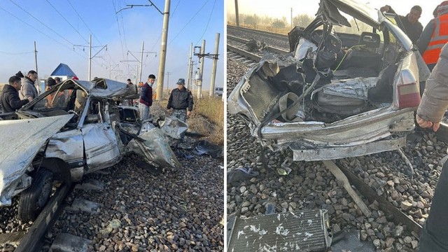 Qazaxıstanda qatar avtomobillə toqquşdu: Ölənlər var