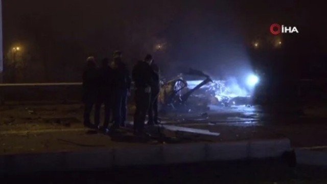 Türkiyədə avtomobil partladıldı: 8 polis əməkdaşı yaralandı